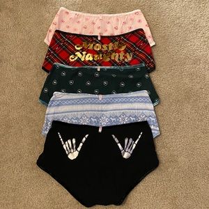 Victoria’s Secret PINK Boyshort Panties Bundle